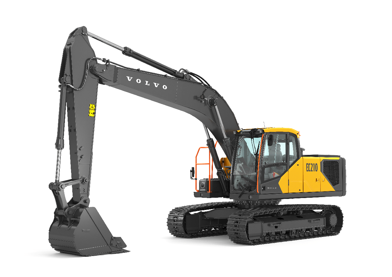 მუხლუხა ექსკავატორი Volvo EC210FL3
